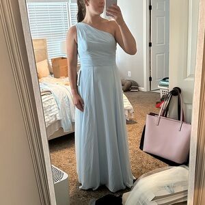 Azazie Single Shoulder Bridesmaid Dress